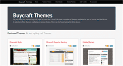 Desktop Screenshot of buycraftthemes.com